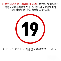 [ALICES SECRET] 섹시슬립 NA09020231 (A11)