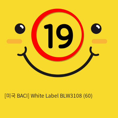 [미국 BACI] White Label BLW3108 (60)